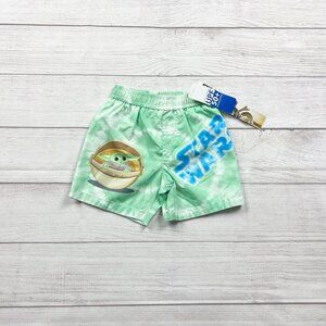 NWT Star Wars Baby Yoda Swim Shorts